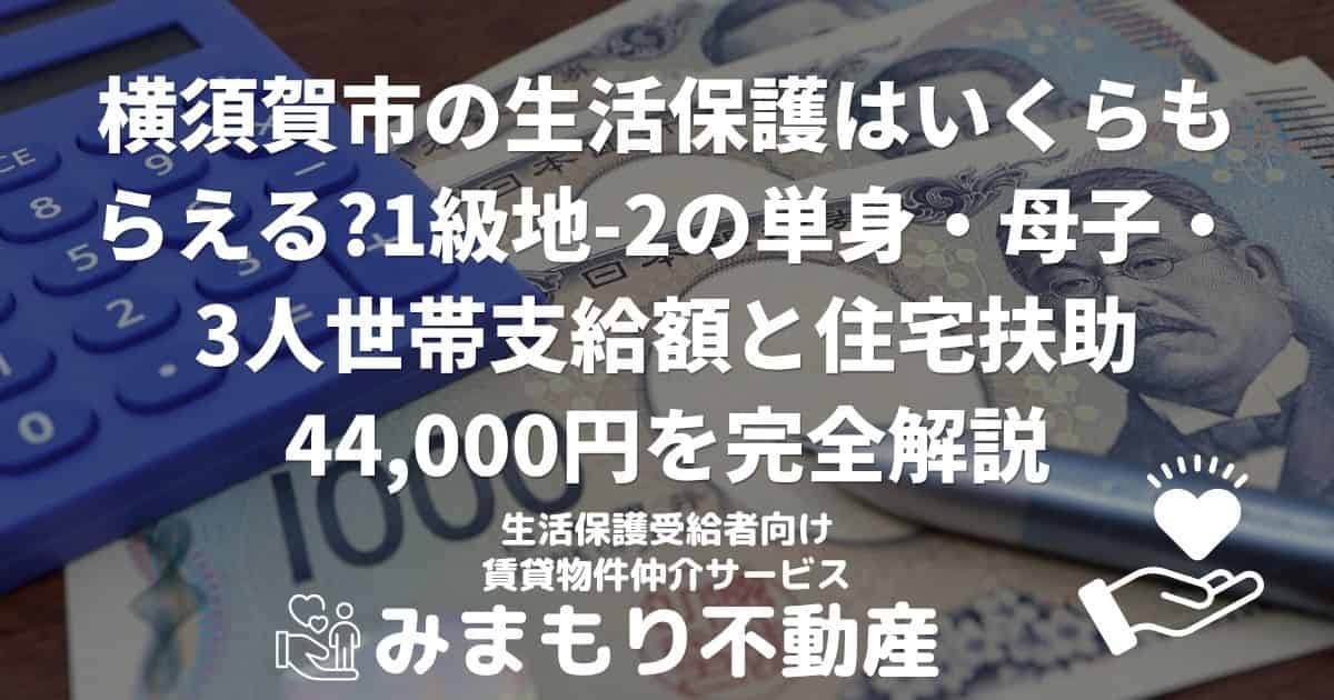 横須賀市 生活保護 金額